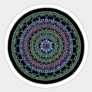 Colorful Mandala Sticker